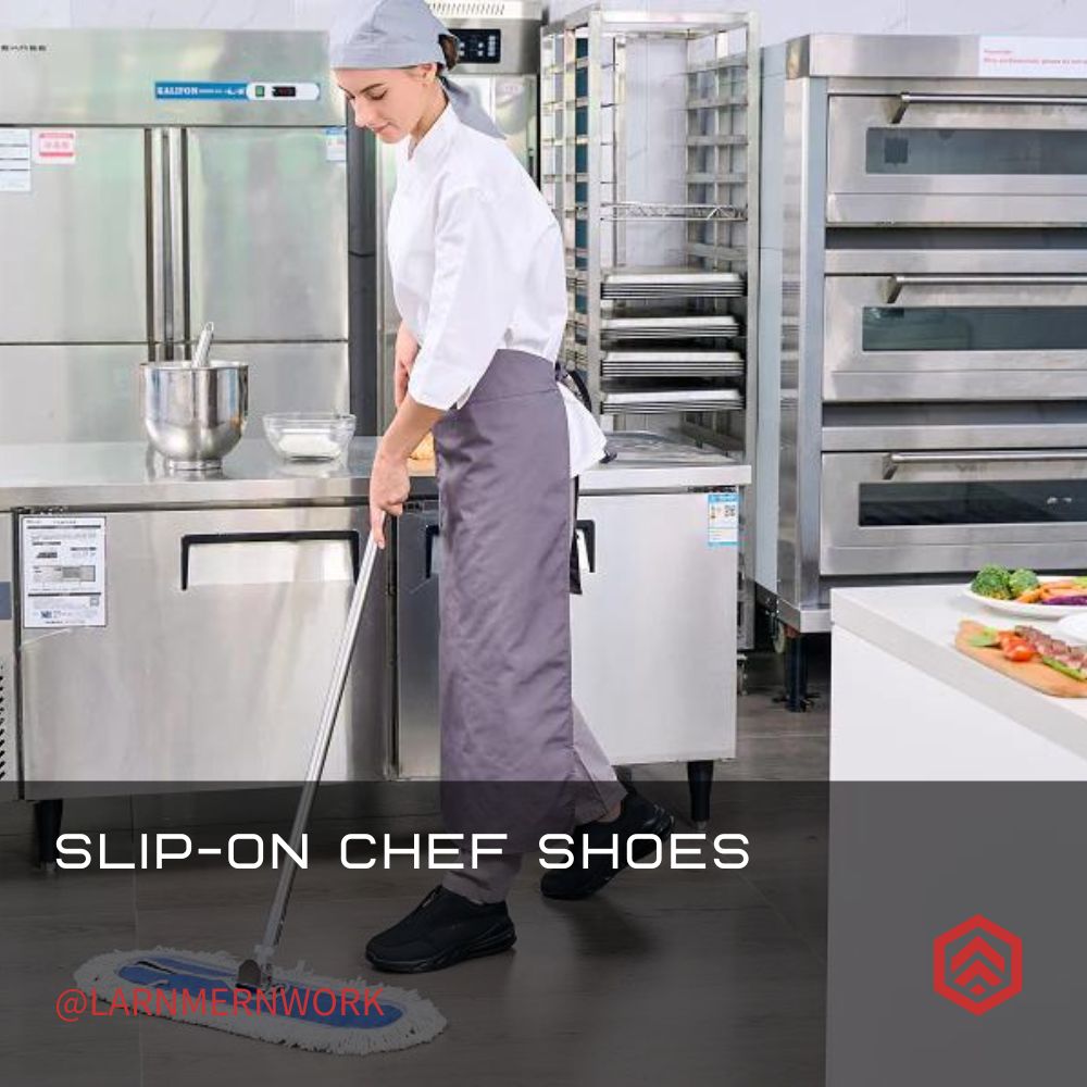 slip on chef shoes