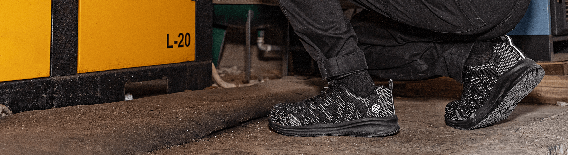 Men's Electrical Hazard Rated(EH)Safety Shoes