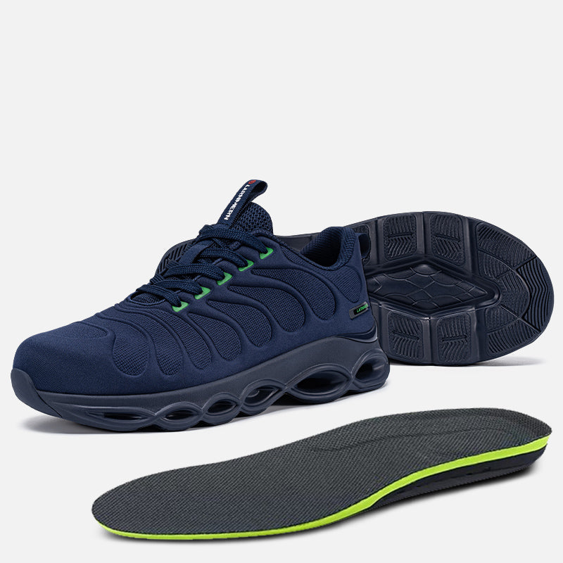 LARNMERN 2024’s Best Men’s Steel Toe Tennis Shoes & Arch Support Insol