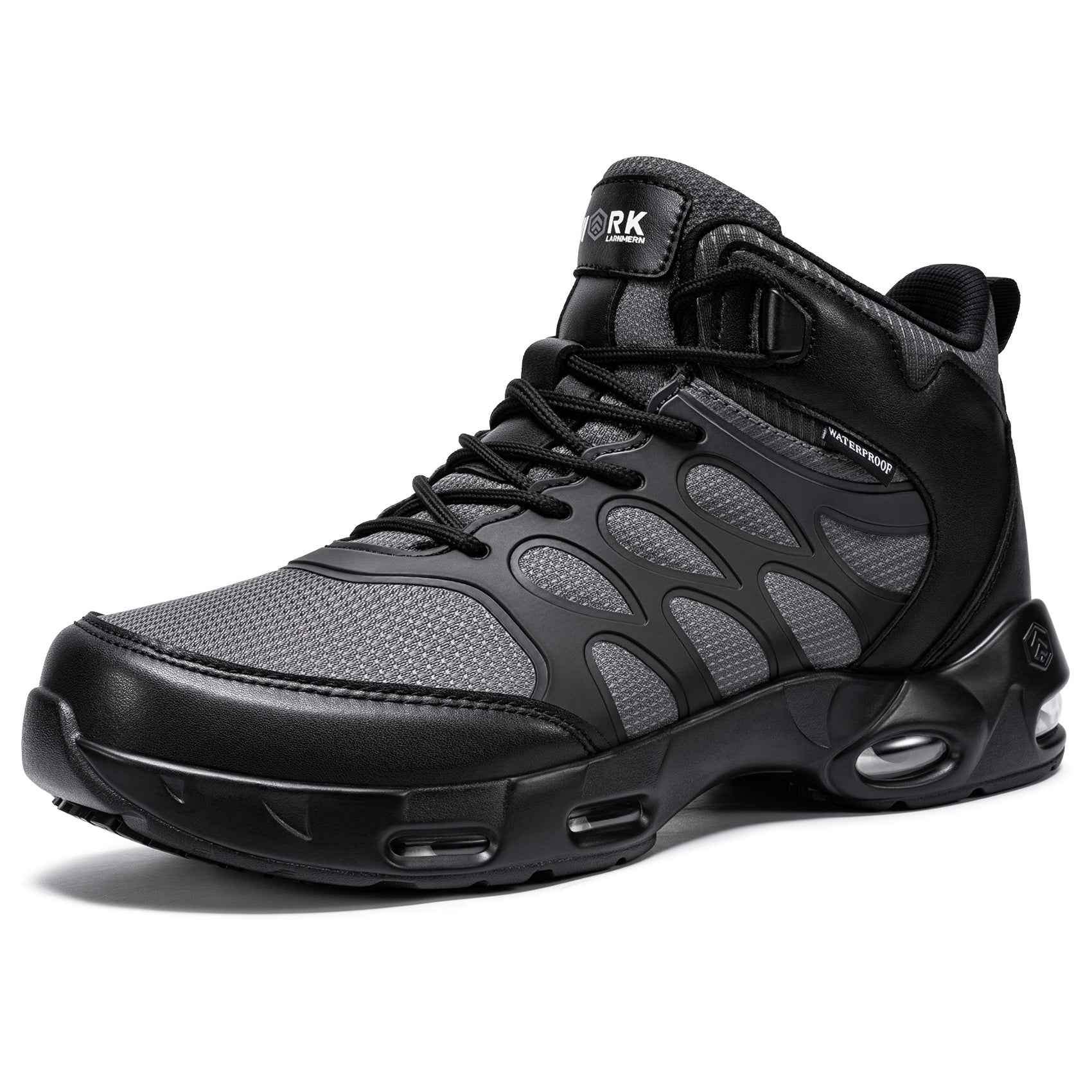 LARNMERN Men Non Slip Boots