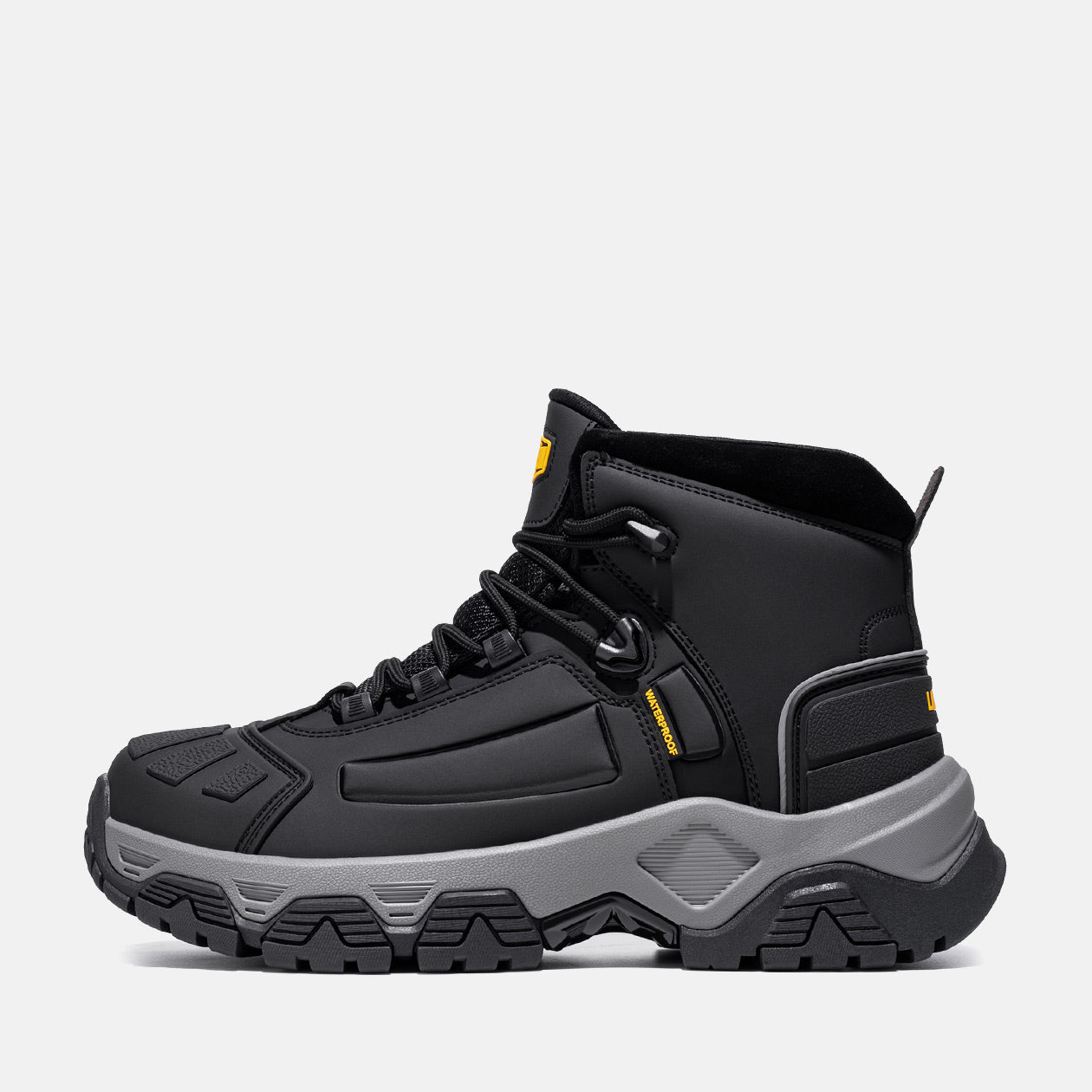 Men's Waterproof Slip Resistant Work Boots Outdoor Trekking Hiking Boots, #L0475055