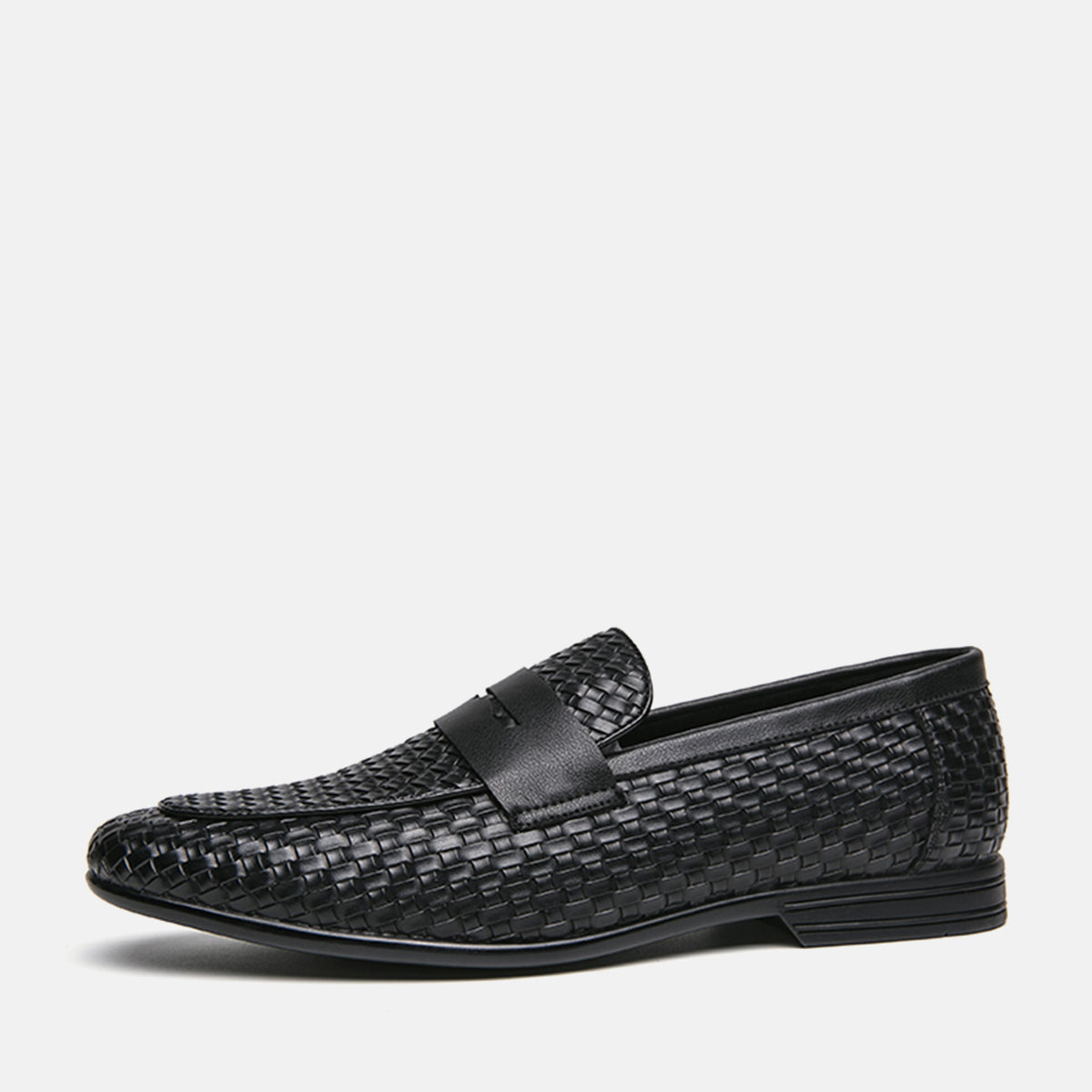 Men's Woven Monk Strap Loafer Slip on Casual Dress Shoes,#DM2776397