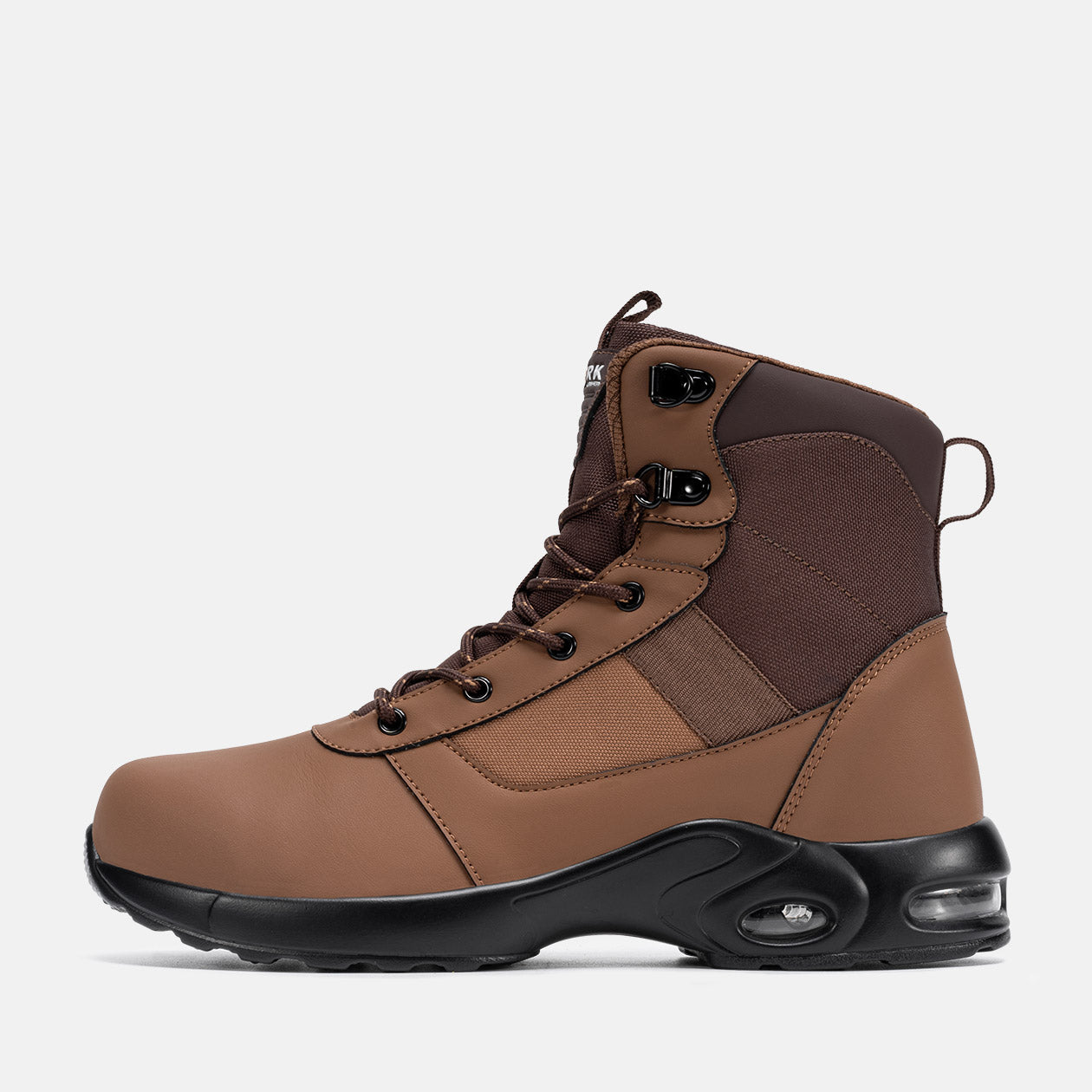 Larnmern Men's Steel Toe Non Slip Work Boots Waterproof Safety Boots, #L0175007012
