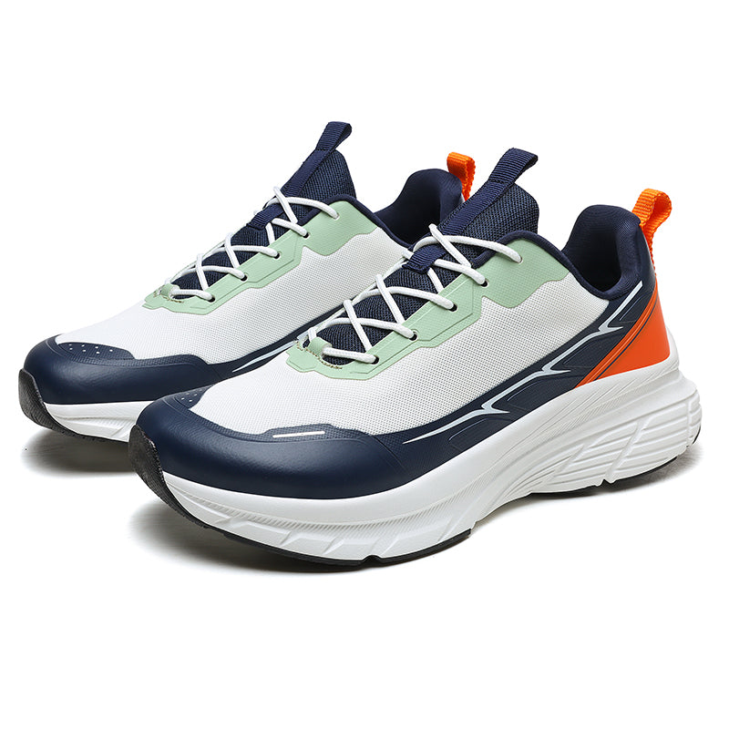 Men's Walking Sneakers With Wide Toe Box Non Slip Trail Running Shoes,#2596