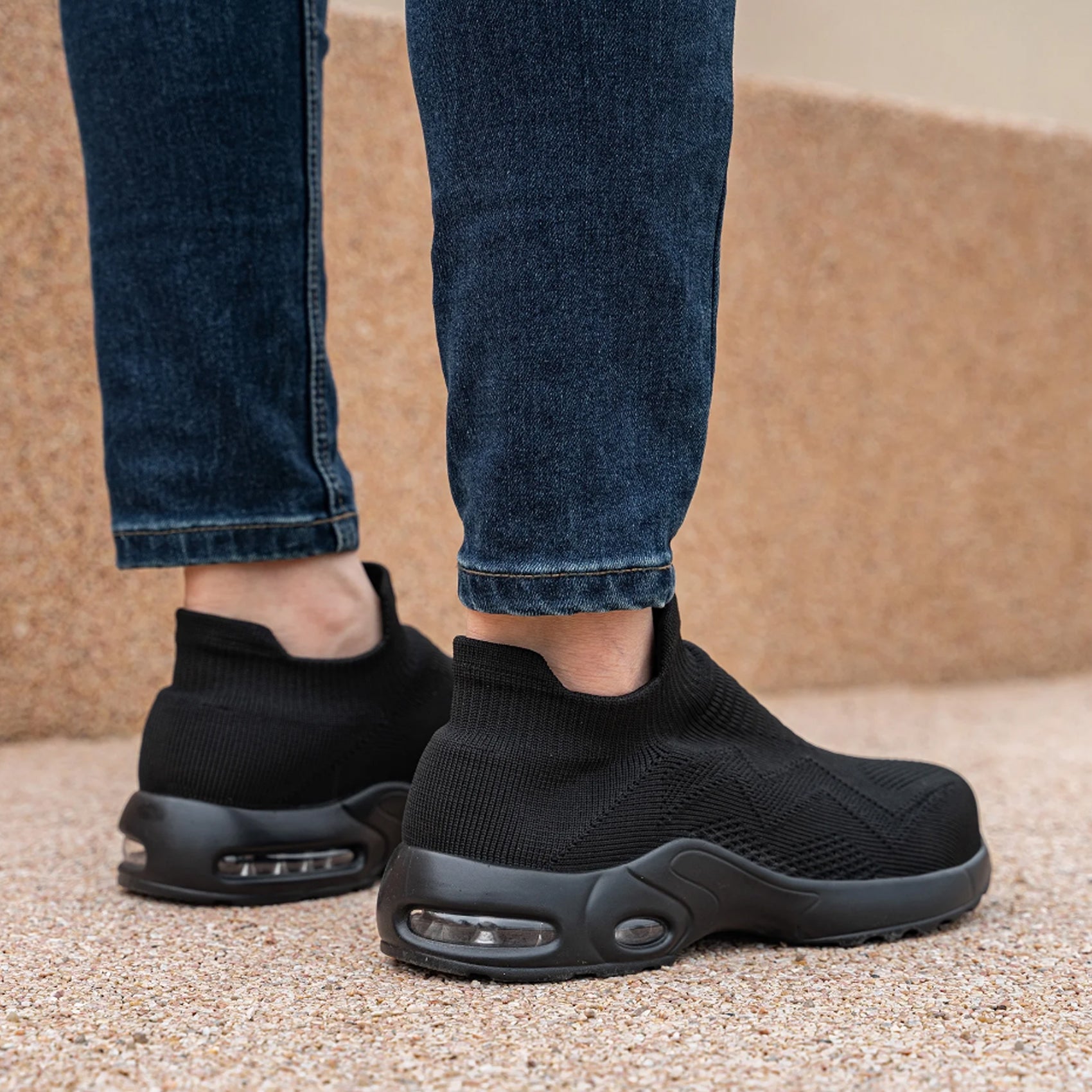 LARNMERN Steel Toe Shoes for Women