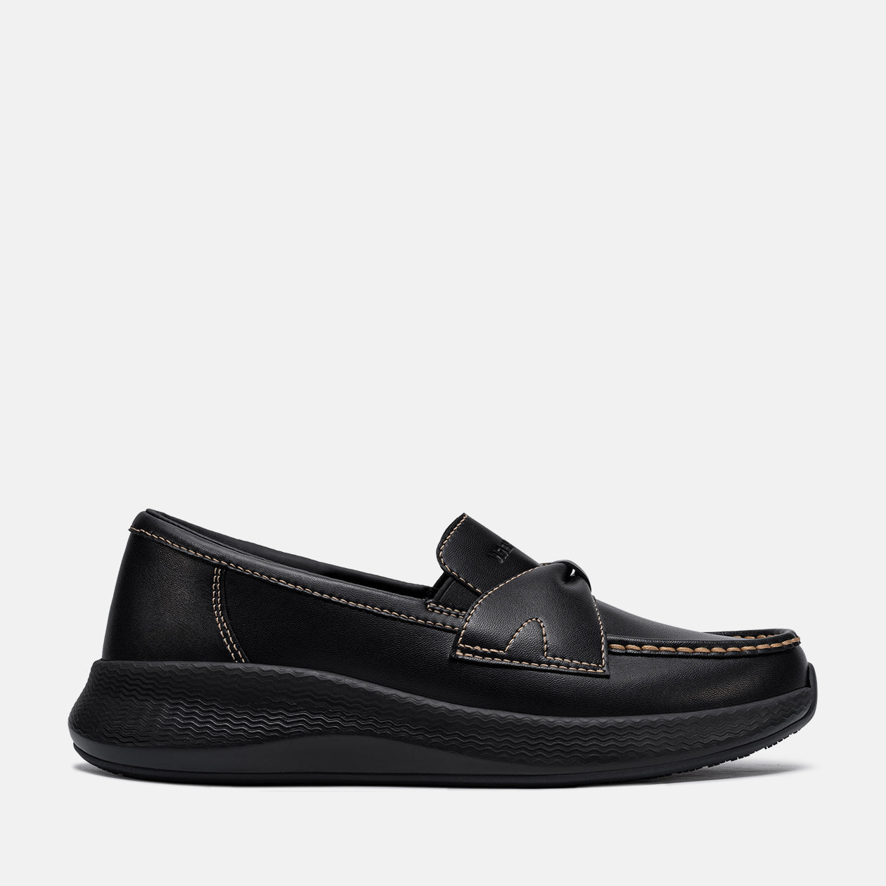 Larnmern Women's Non Slip Waterproof Slip On Loafers Shoes, #L0275070