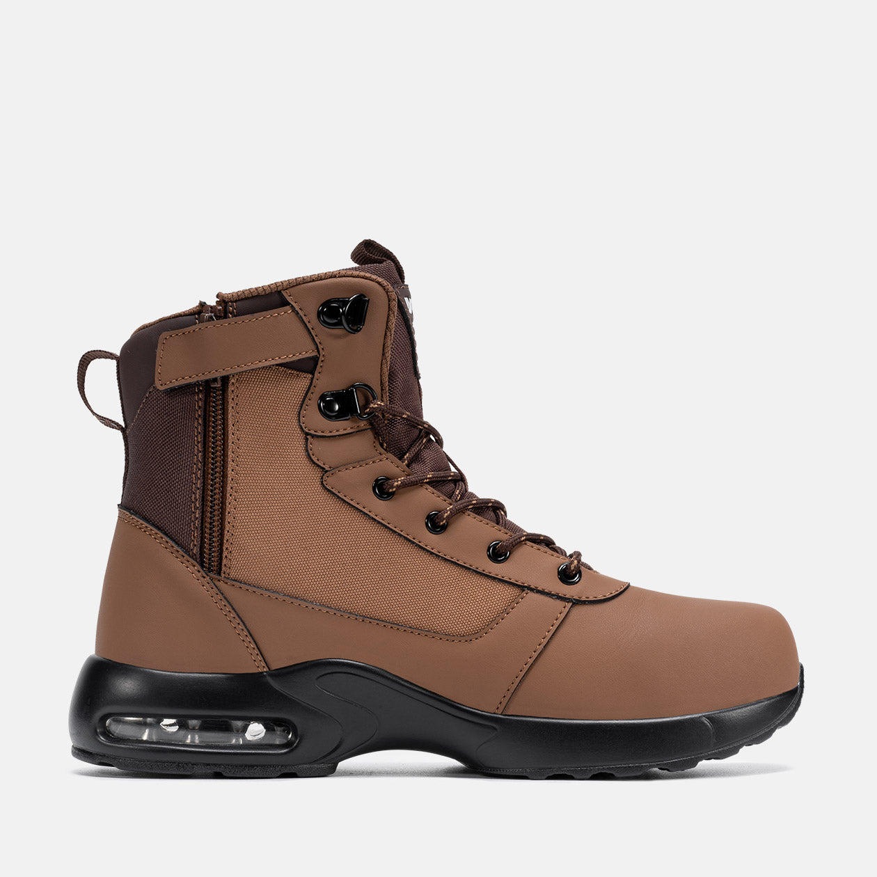 Larnmern Men's Steel Toe Non Slip Work Boots Waterproof Safety Boots, #L0175007012