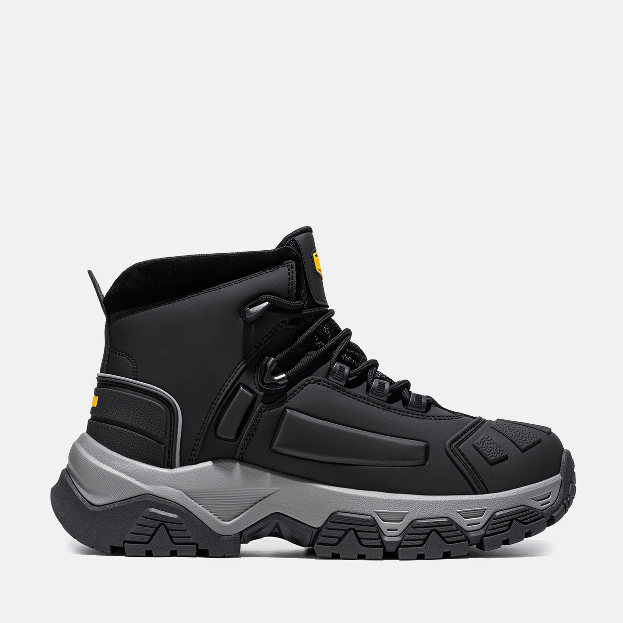 Men's Waterproof Slip Resistant Work Boots Outdoor Trekking Hiking Boots, #L0475055