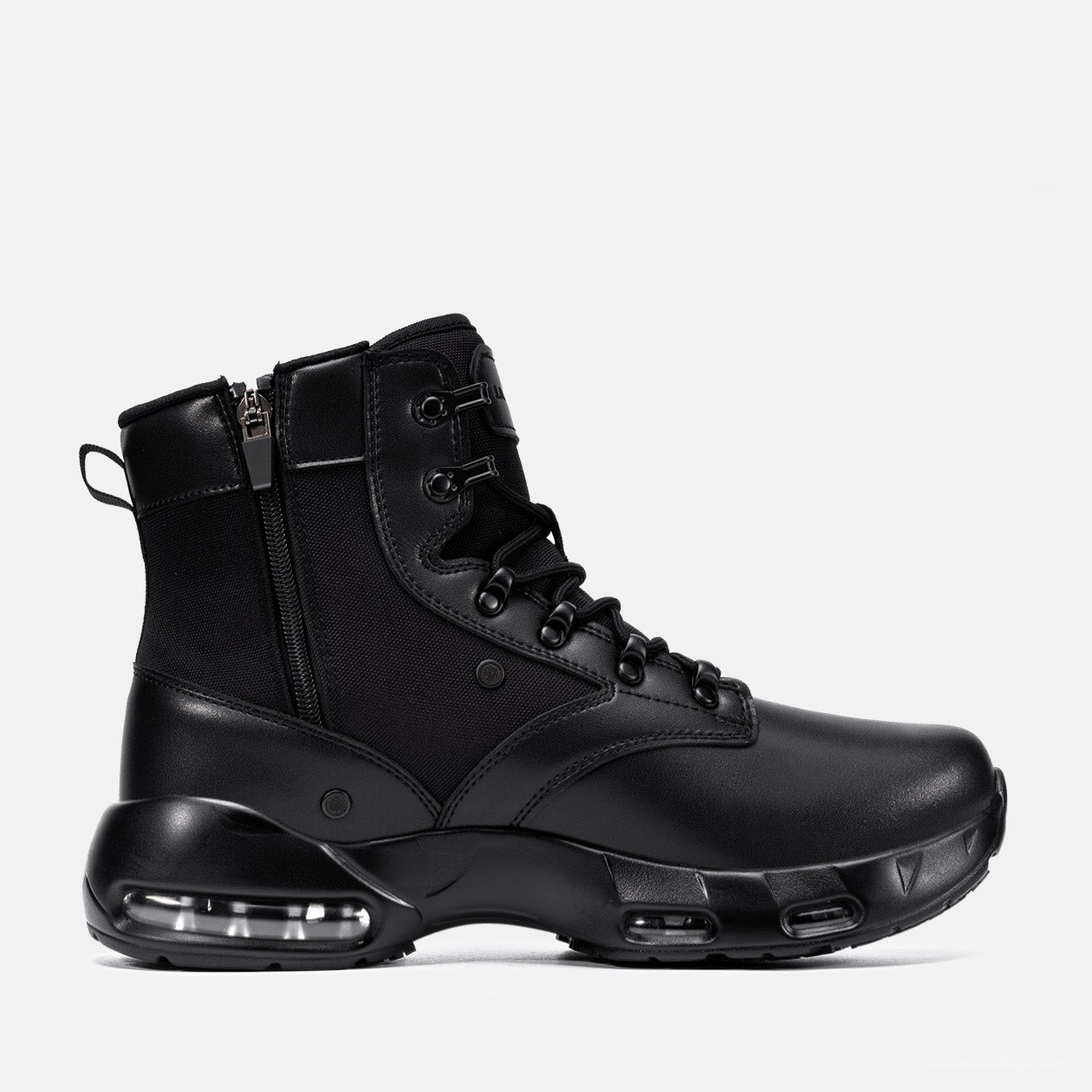 Larnmern Mens Waterproof Work Boots Non Slip Arch Support Male Boots