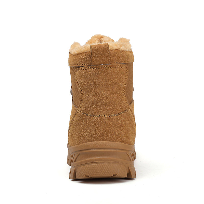 Men's Winter Warm Military Sports Boots Non Slip Fur Lined Boots,#2314