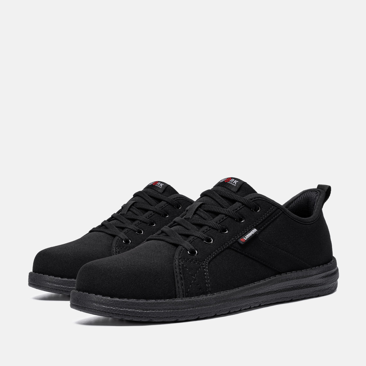 Larnmern Men's Hand Free Slip On Steel Toe Work Shoes Lightweight Safety Toe Sneakers,#41440