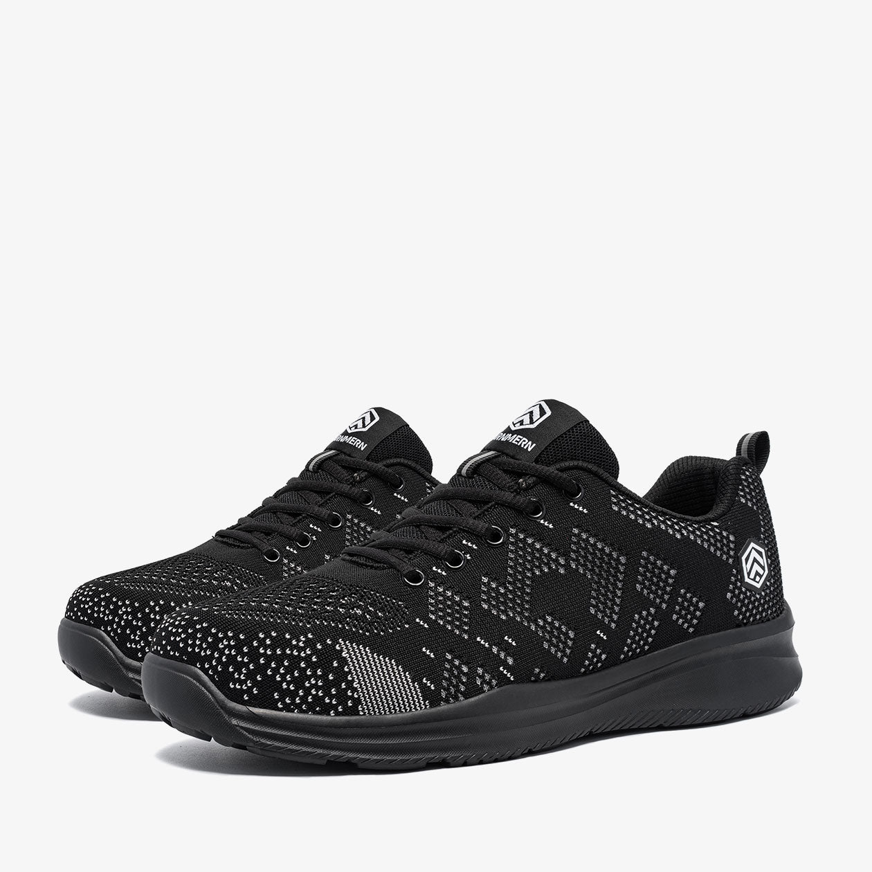 LARNMERN Men's Steel Toe Sneakers Lightweight Puncture Proof Breathable Work Shoes, #180112