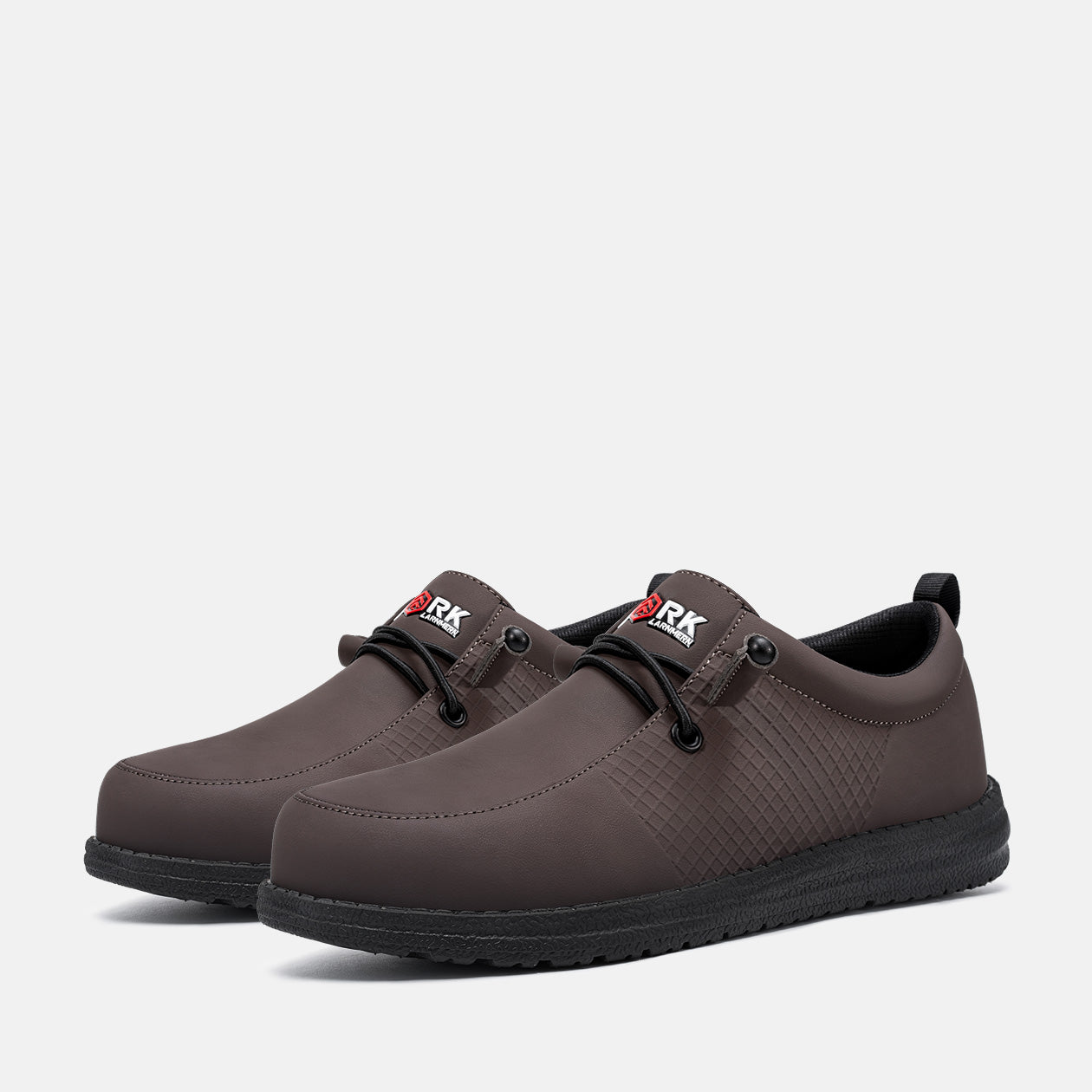 Larnmern Lightweight Steel Toe WorkShoes Safety Toe Loafers, #21124