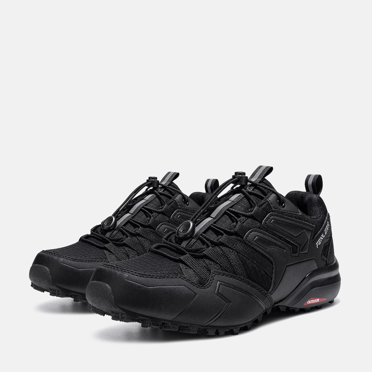 Men's Water Resistant Trail Sneakers Lightweight Comfortable Trail Running Shoes For Mixed Terrain