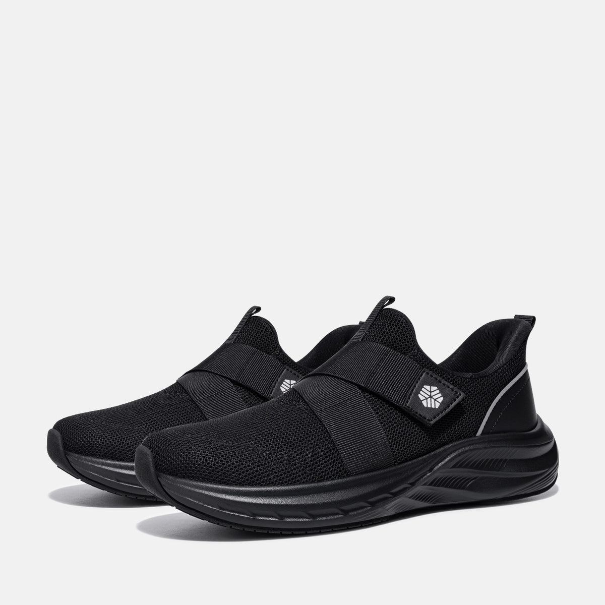 Women's Lightweight Slip On Sneakers Breathable Wide Toe Box Shoes, #S2376220