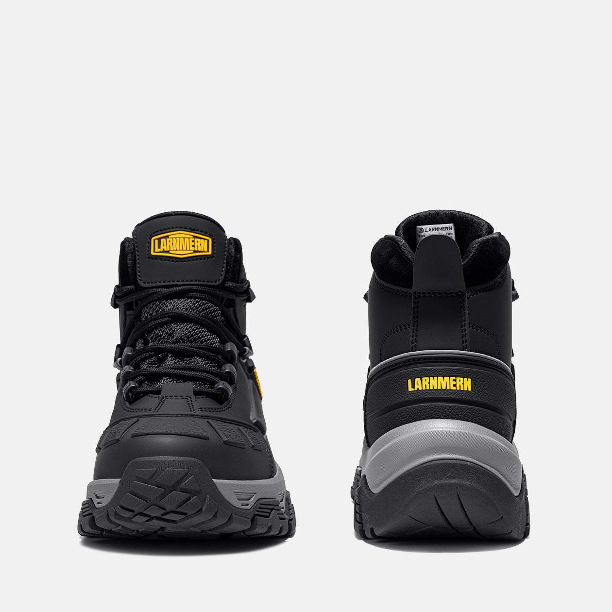 Men's Waterproof Slip Resistant Work Boots Outdoor Trekking Hiking Boots, #L0475055