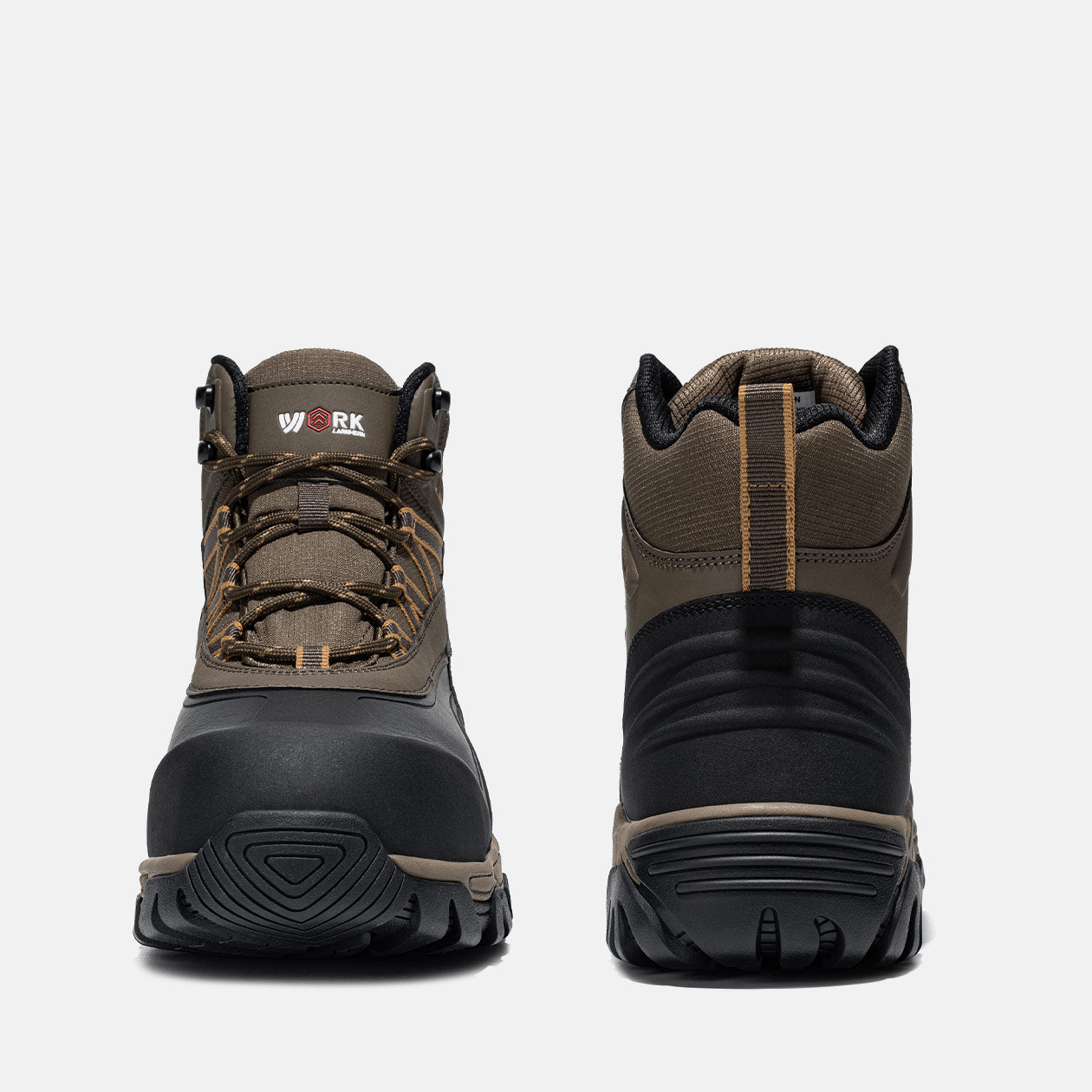 Men's Puncture Resistant Composite Toe Boots Non-Slip Safety Toe Work Boots,L0175056