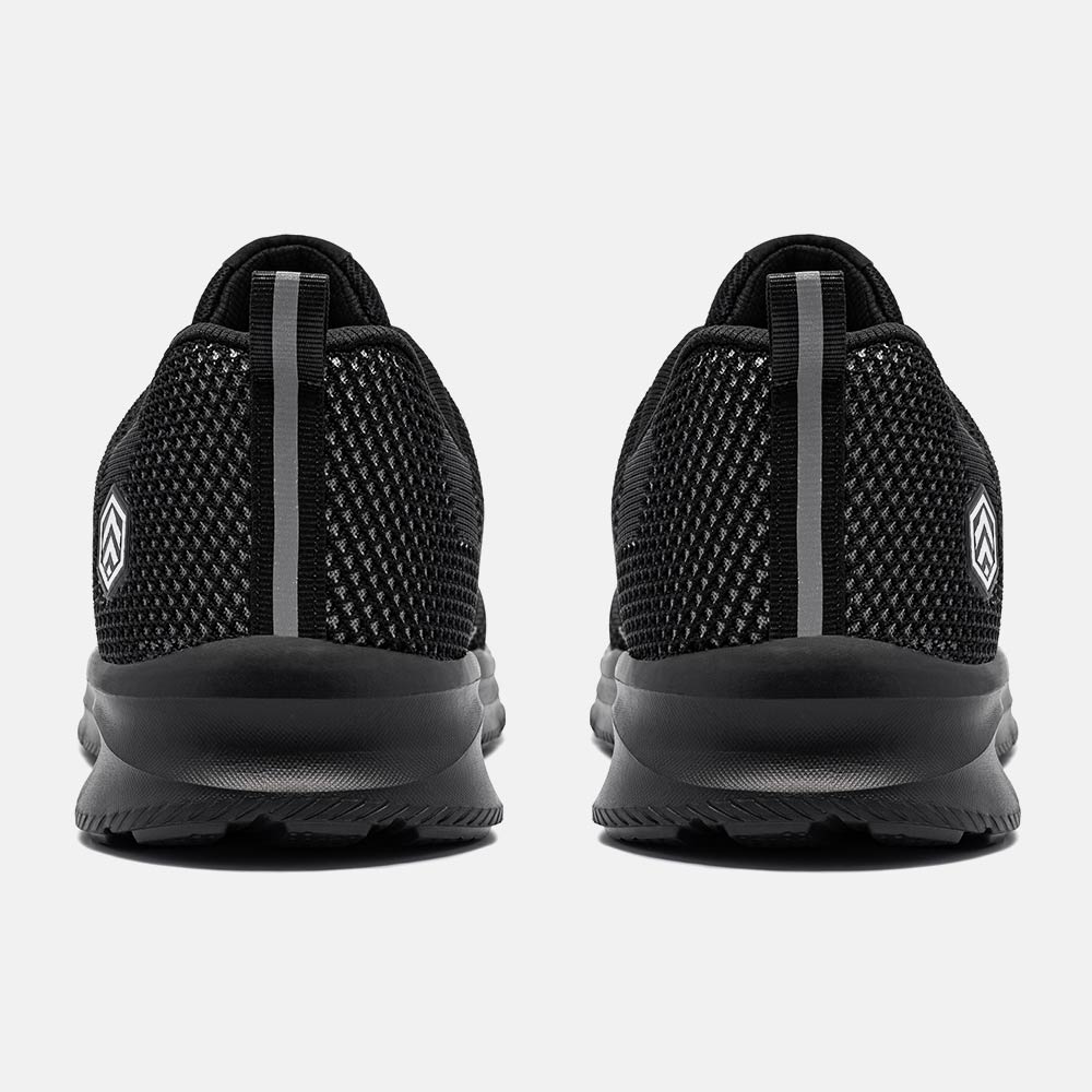 LARNMERN Men's Steel Toe Sneakers Lightweight Puncture Proof Breathable Work Shoes, #180112