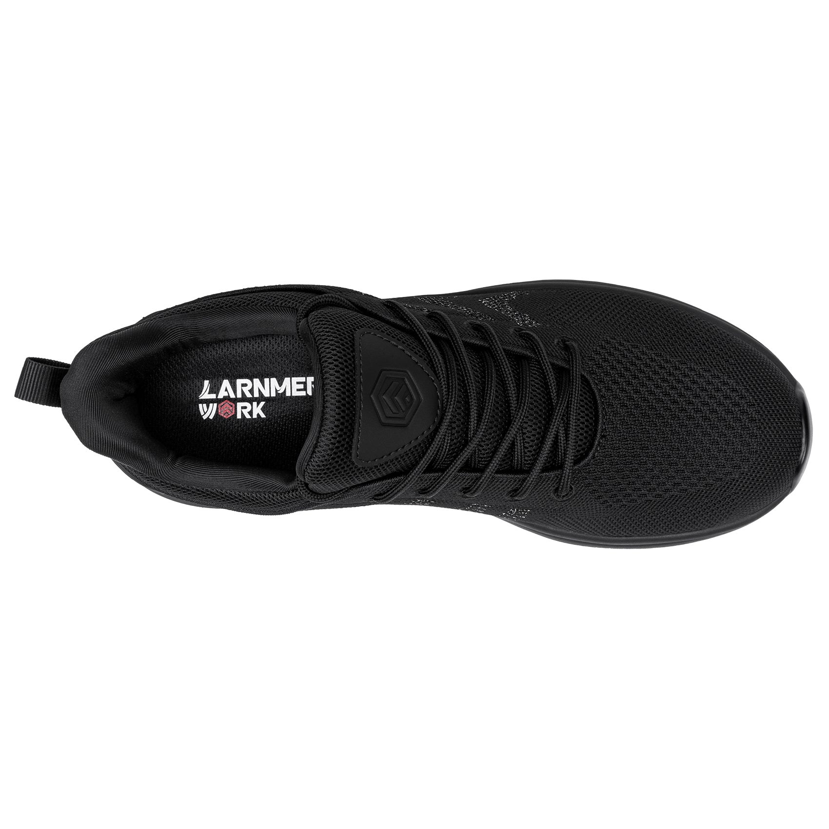 Larnmern Men's Non Slip Waterproof Work Shoes Comfortable Sneakers