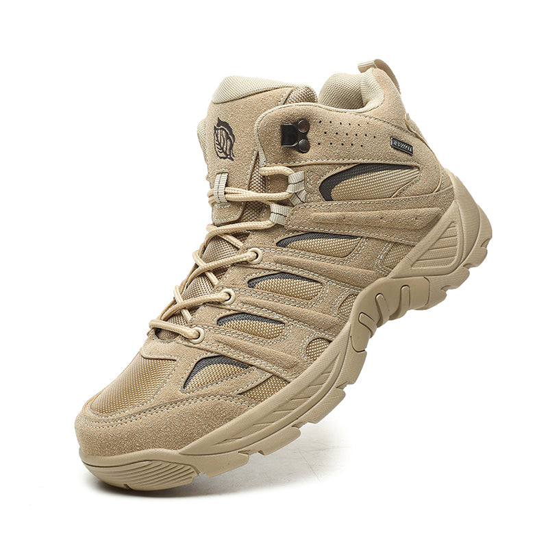 Men's Non Slip Tactical Boots Lightweight Motorcycle Combat Boots ,#588