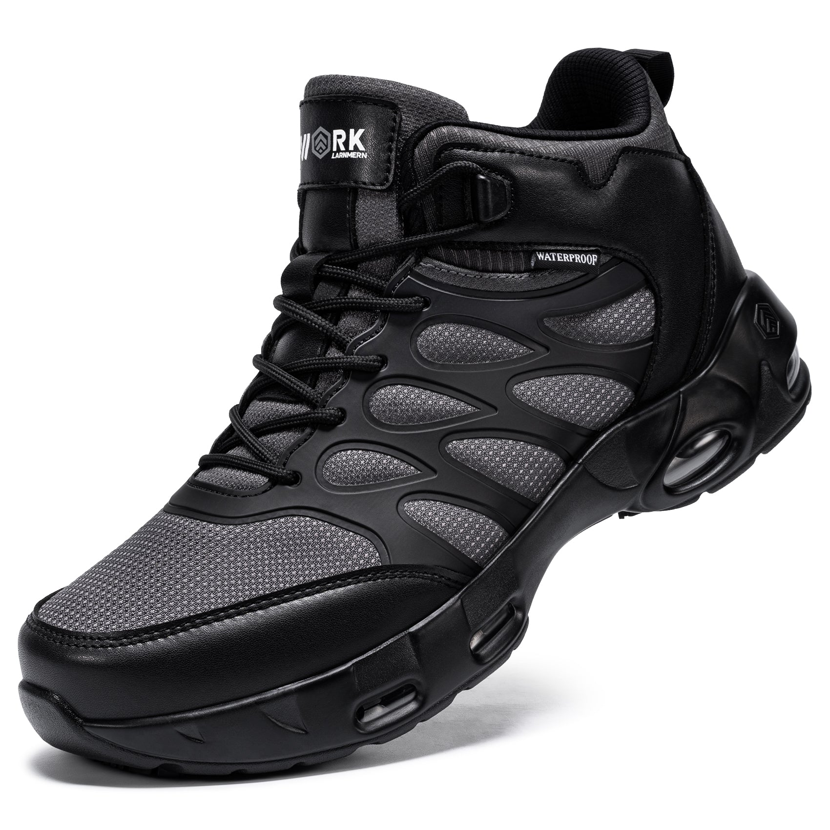 LARNMERN Men Non Slip Boots