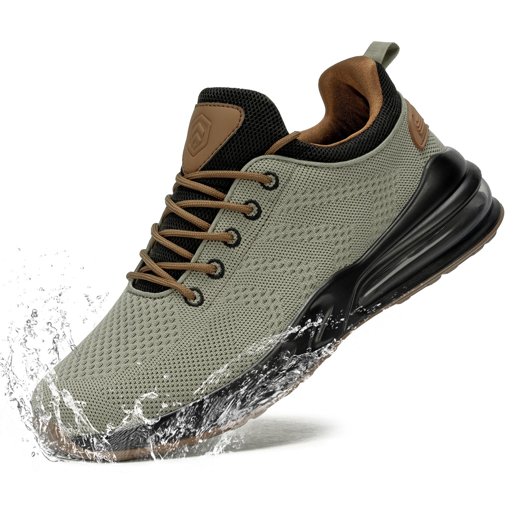 Larnmern Men's Non Slip Chef Shoes
