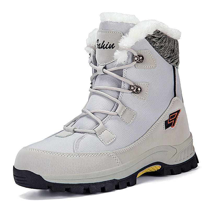 Women's Anti Slip Casual Comfy Winter Boots Waterproof Warm Work Boots,#552