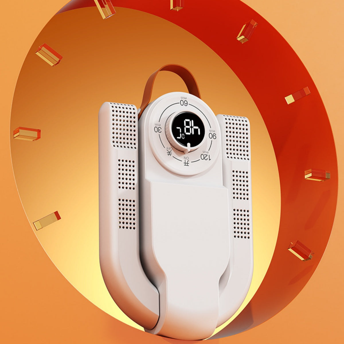 Boots Dryer for Work Boots Sneakers and Gloves Foldable Shoe Warmer With Heat Blower