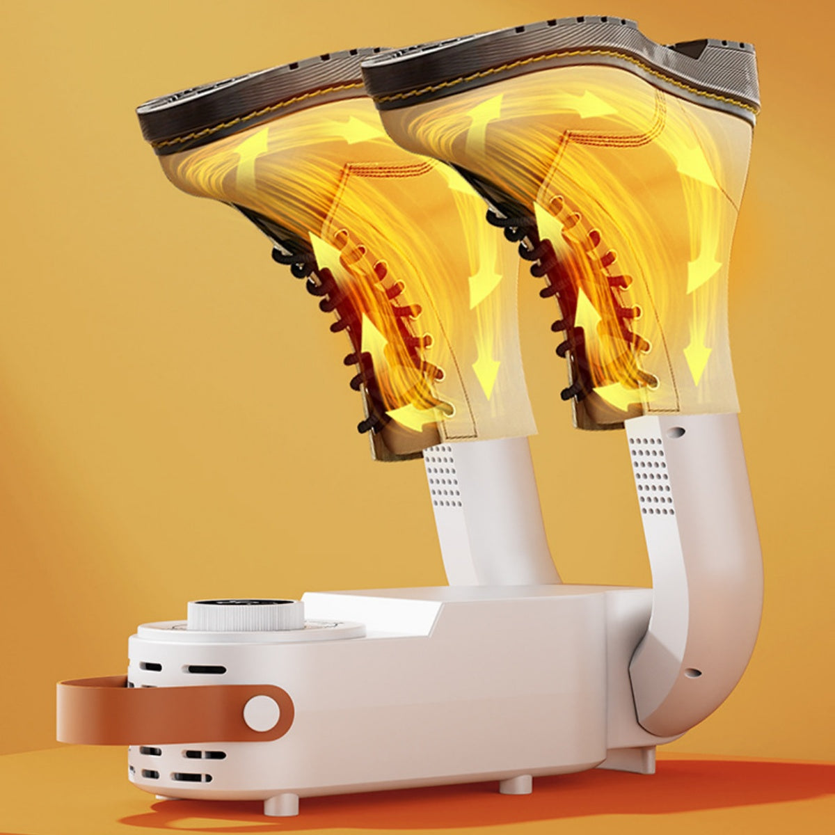 Boots Dryer for Work Boots Sneakers and Gloves Foldable Shoe Warmer With Heat Blower