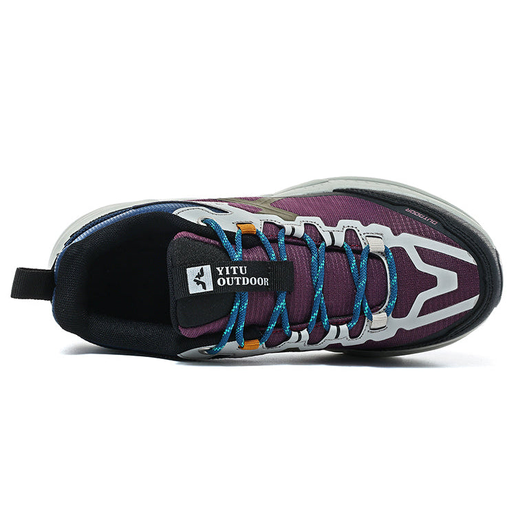 Men's Lightweight Walking Shoes Non Slip Cushioned Hiking Sneakers, #A88