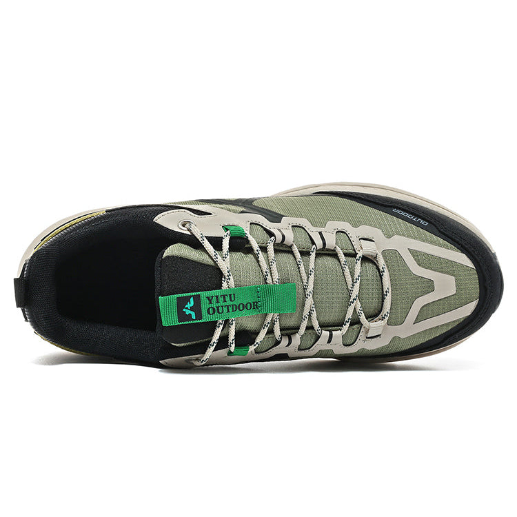Men's Lightweight Walking Shoes Non Slip Cushioned Hiking Sneakers, #A88