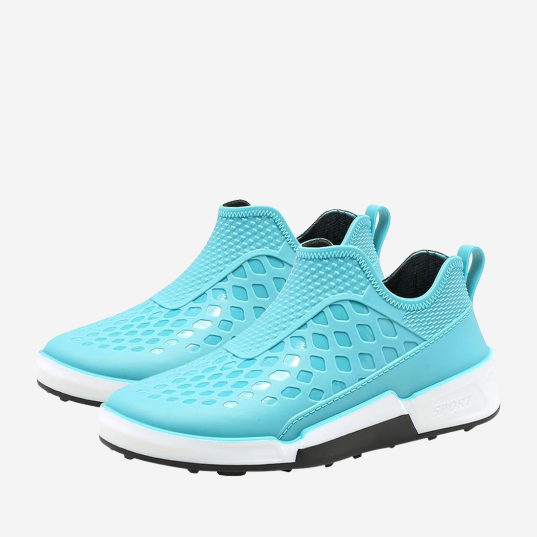 Men's Slip On Lightweight Rain Shoes Outdoor Waterproof Rubber Shoes