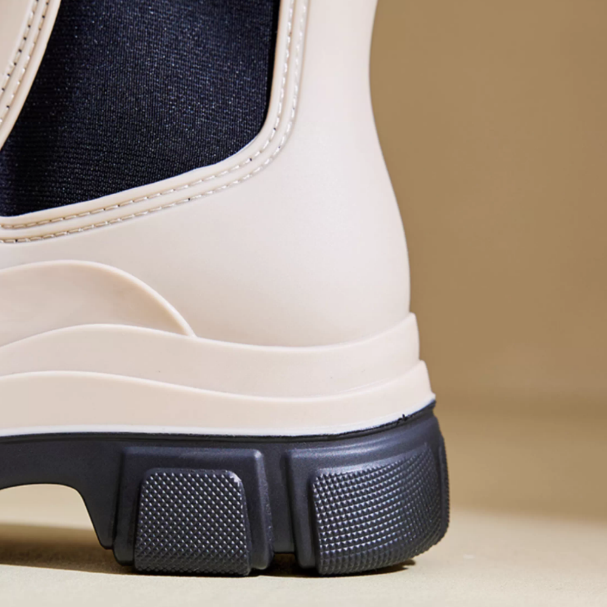 Women’s Waterproof Chelsea Rain Boots Anti-Slip Ankle Rain Shoes