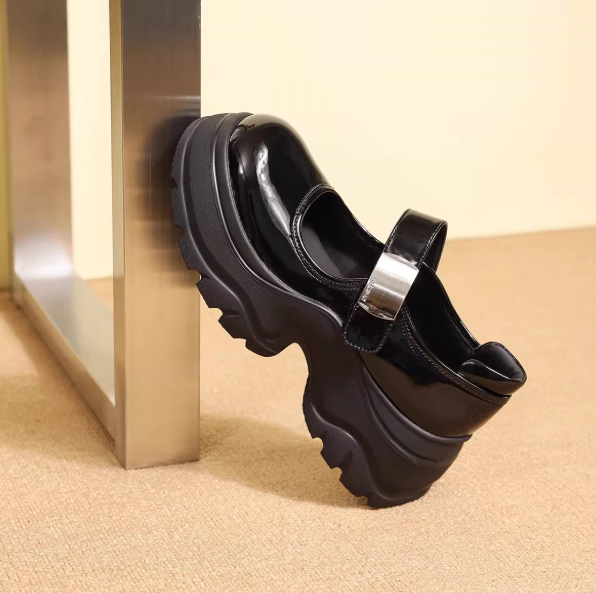 Women's Mary Janes Platform Mary Janes Round Toe Dress Shoes