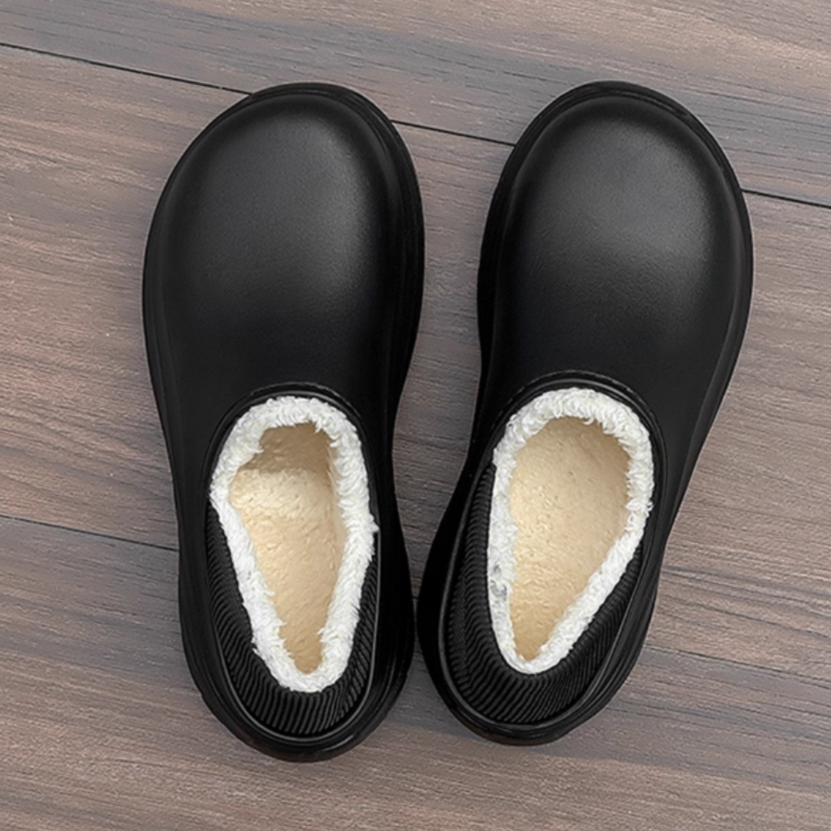 Winter Waterproof Warm Slippers for Women Men Indoor and Outdoor