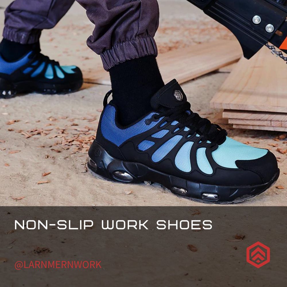 Larmern non slip work shoes