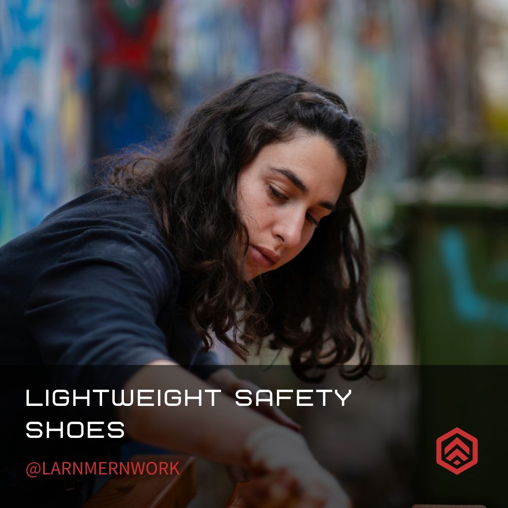 Women's Lightweight Safety Shoes: Elegant Protection by LARNMERN