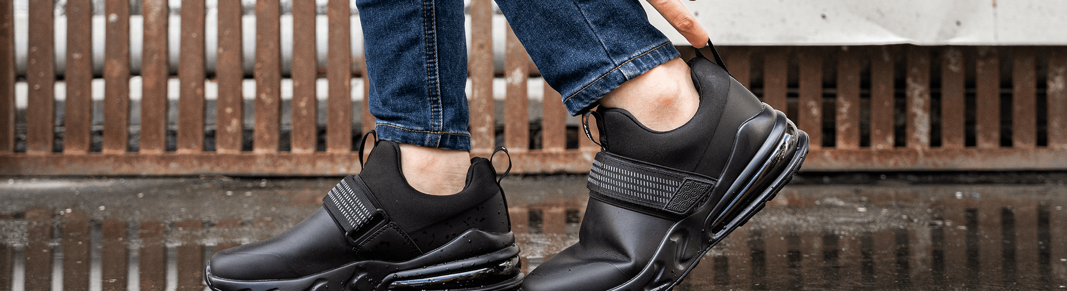 Men's Slip-on Work Shoes