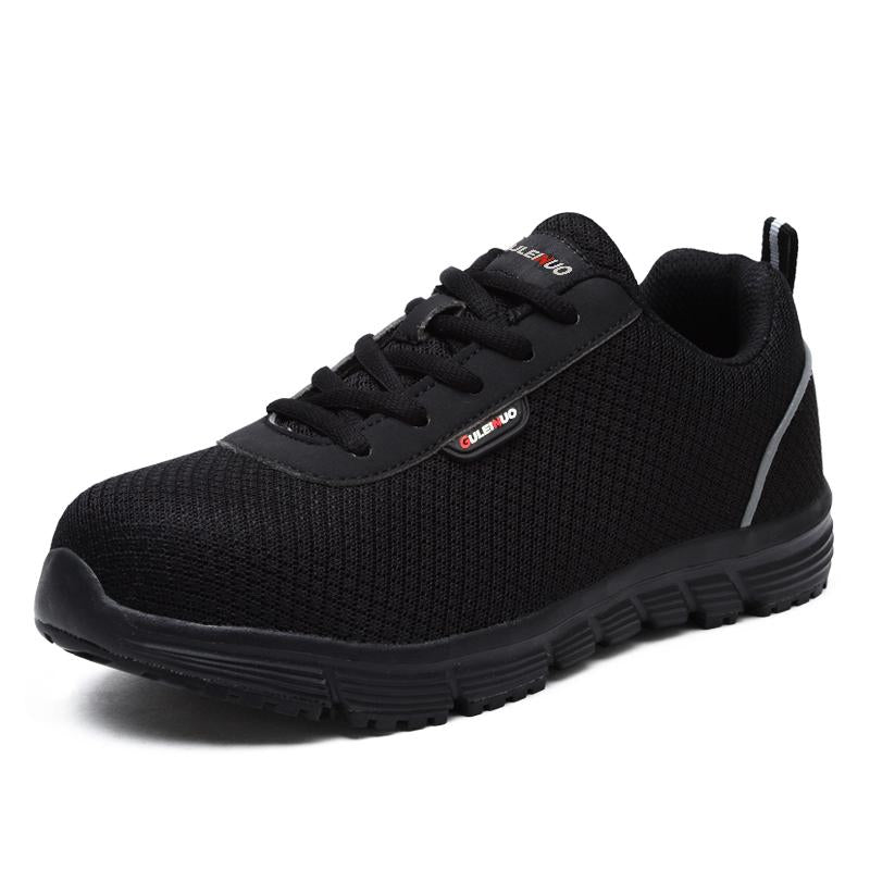 LARNMERN Women's Steel Toe Safety Shoes