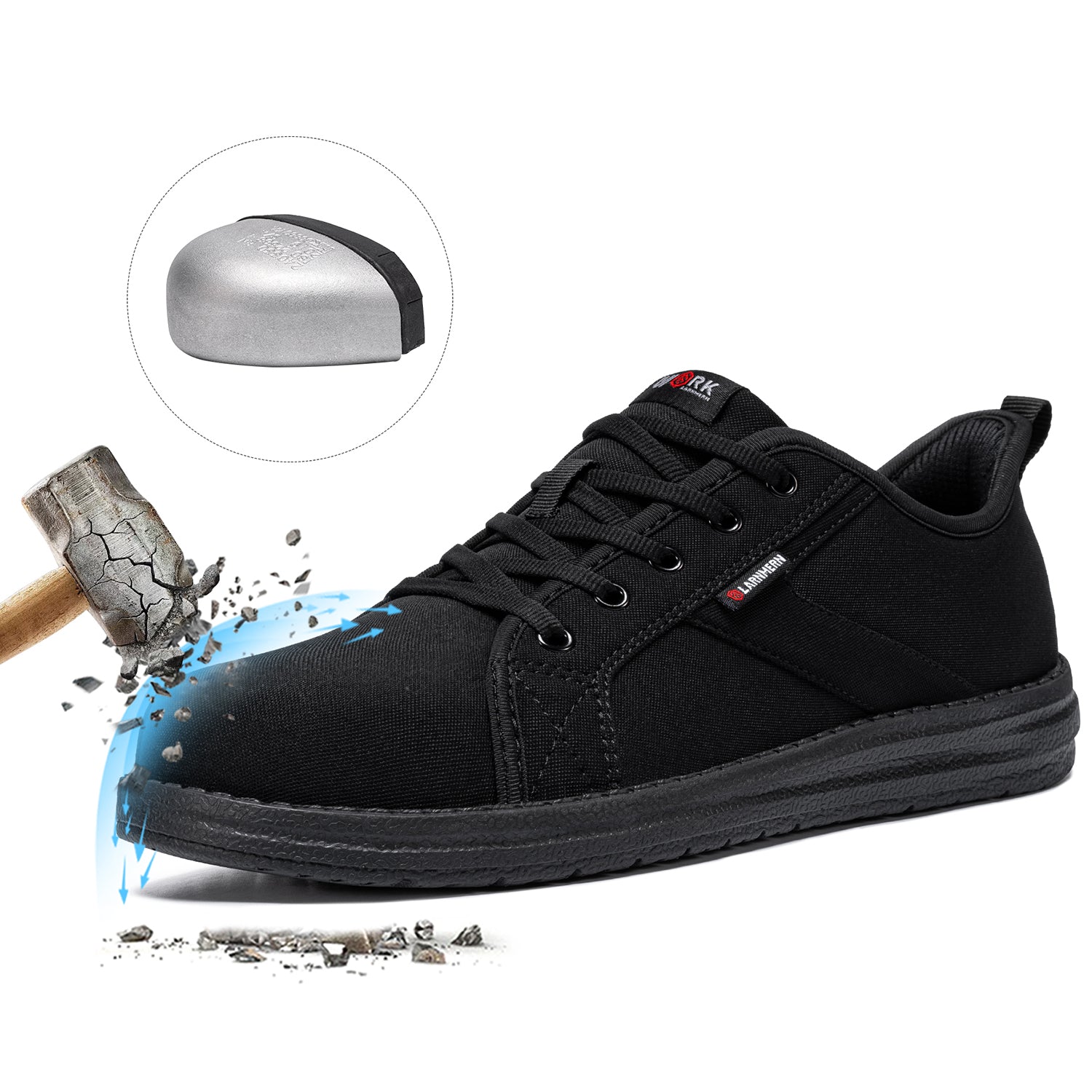 LARNMERN Steel Toe Shoes Men LSA41440