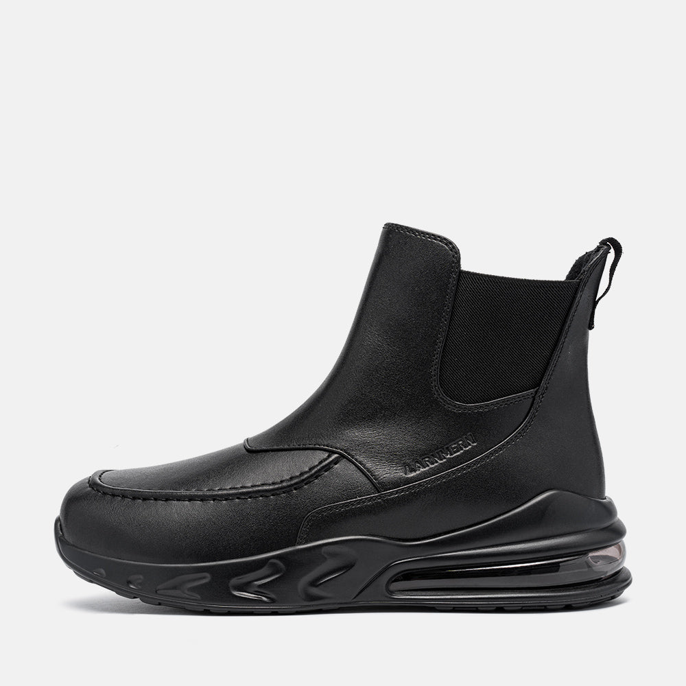 Larnmern Men's Non Slip Waterproof Slip On Chef Boots, #31183