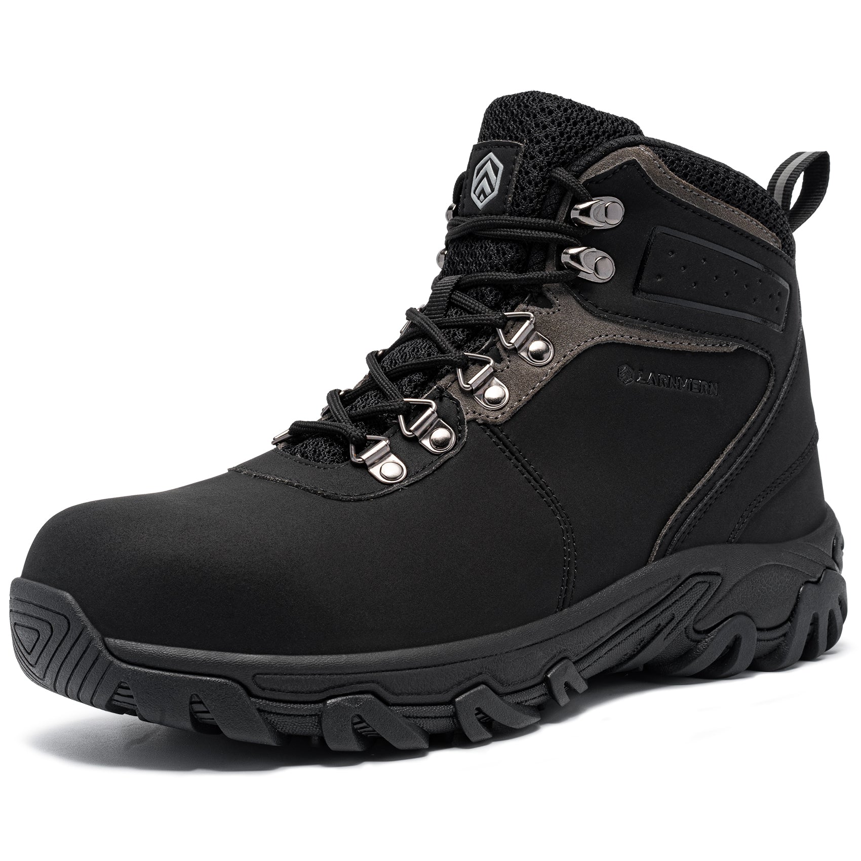 LARNMERN Steel Toe Work Boots Men