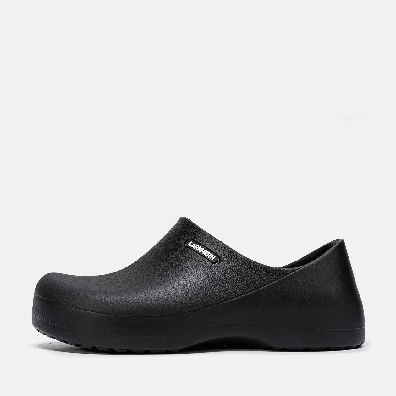 Larnmern Men Anti Slip Work Shoes Waterproof Slip On Work Clogs, #12201