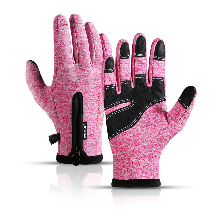 Larnmern Windproof Touchscreen Thermal Warm Winter Gloves For Men And Women