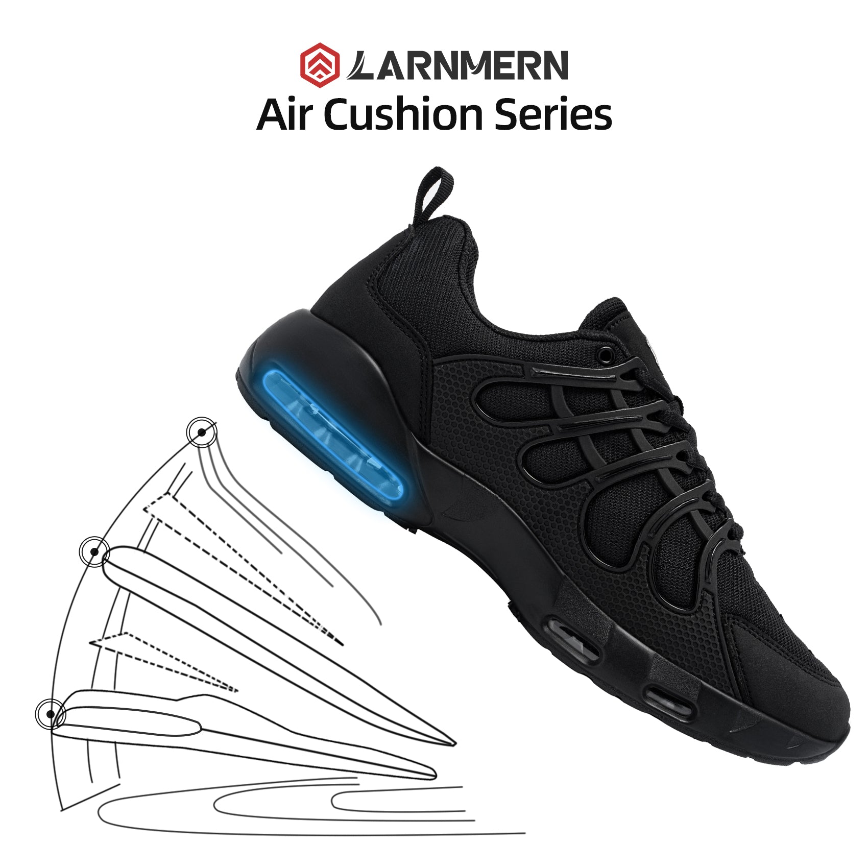 LARNMERN Non Slip Work Shoes for Women 21078