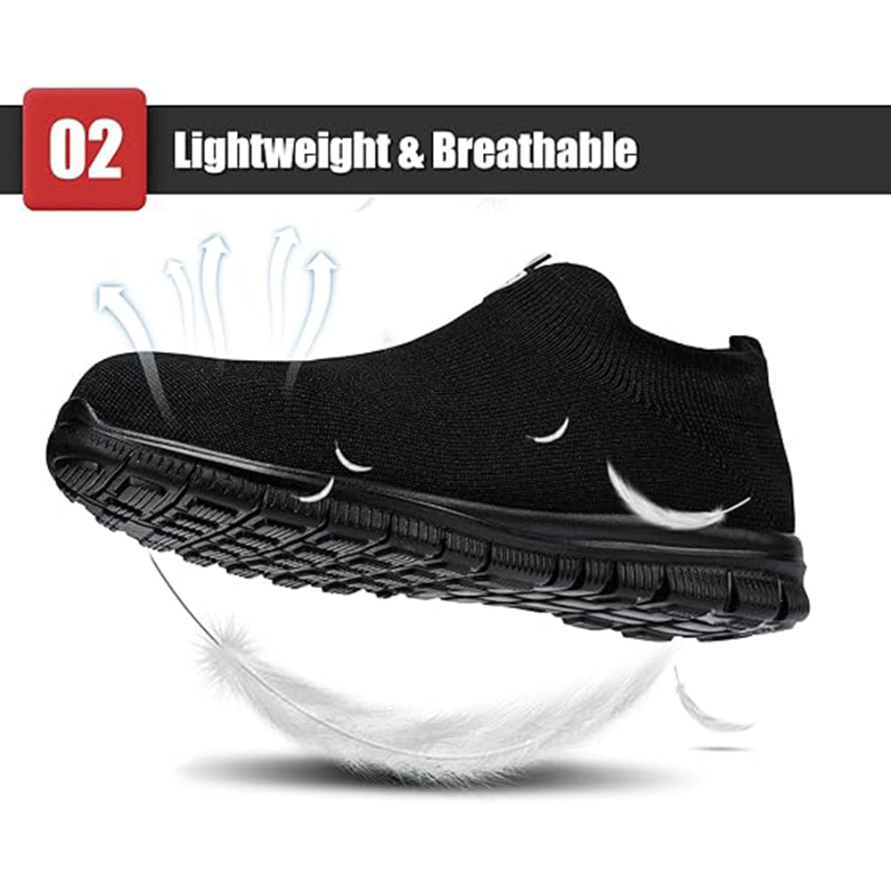 LARNMERN Men's Steel Toe Shoes