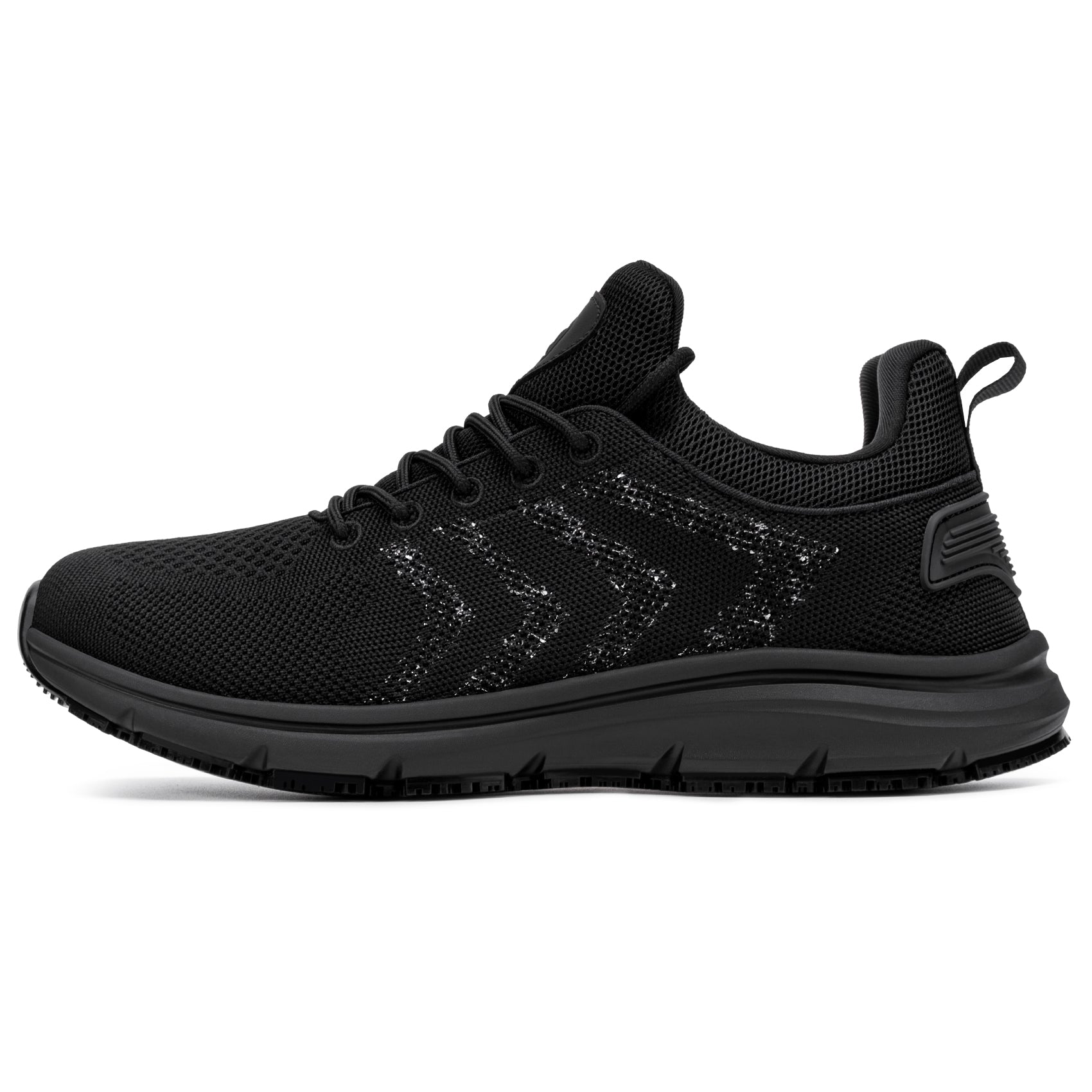 Larnmern Men's Non Slip Waterproof Work Shoes Comfortable Sneakers
