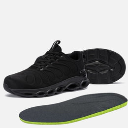 LARNMERN Steel Toe Tennis Shoes Gift Bundle For Men