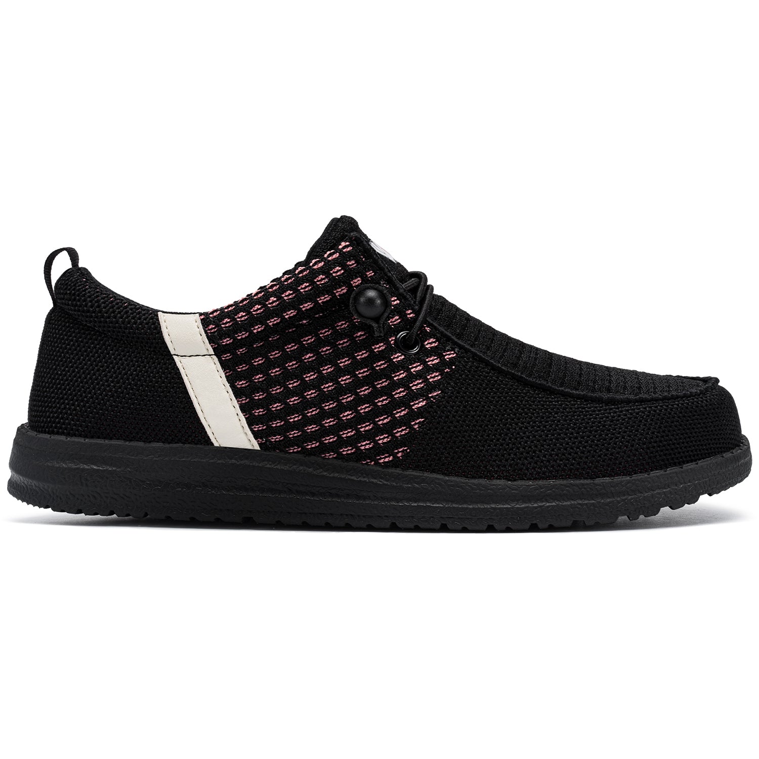 LARNMERN Steel Toe Loafers Women