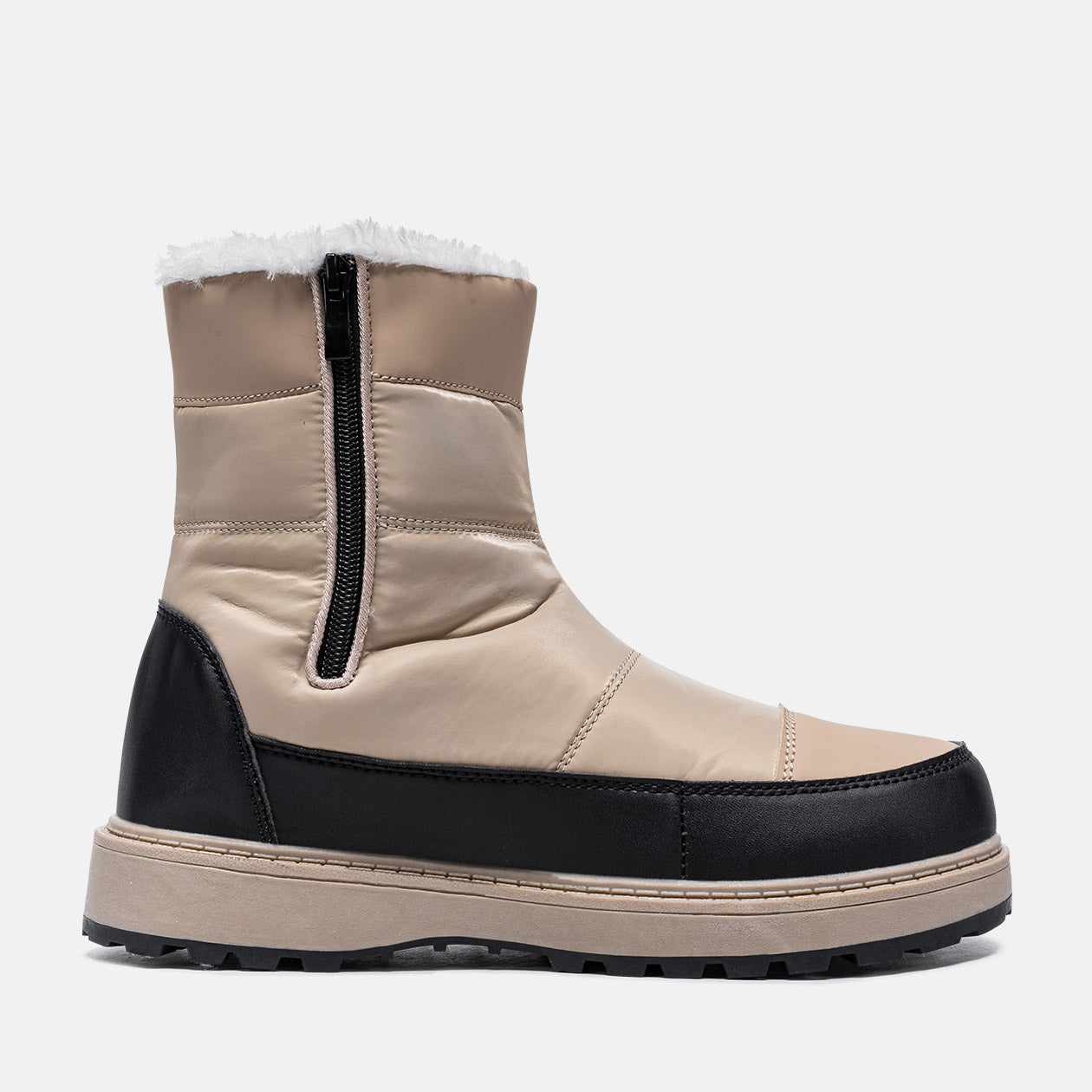 Larnmern Women High Top Snowproof Boots Waterproof Winter Boots #T1G051